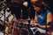 Vinnie Colaiuta drummer with Sting, Frank Zappa, Joni Mitchell, Jeff Beck, etc - Photo: Stewart Grant